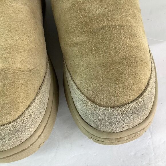 UGG Australia Ultimate Short Chestnut Tan Women Winter Mid Calf Boots Sz W6. - Picture 9 of 12